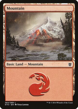 Mountain (265) [Khans of Tarkir] MTG Single Magic: The Gathering  | Multizone: Comics And Games