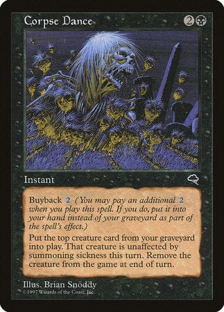 Corpse Dance [Tempest] MTG Single Magic: The Gathering  | Multizone: Comics And Games