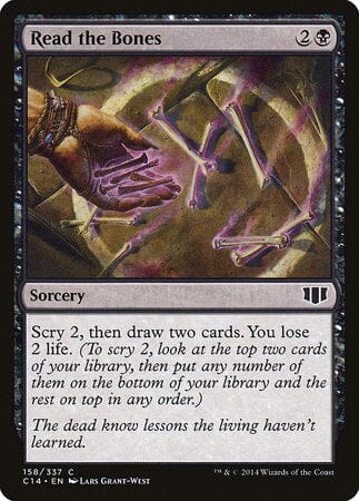 Read the Bones [Commander 2014] MTG Single Magic: The Gathering  | Multizone: Comics And Games