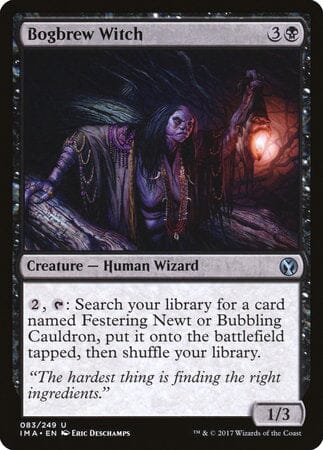 Bogbrew Witch [Iconic Masters] MTG Single Magic: The Gathering  | Multizone: Comics And Games