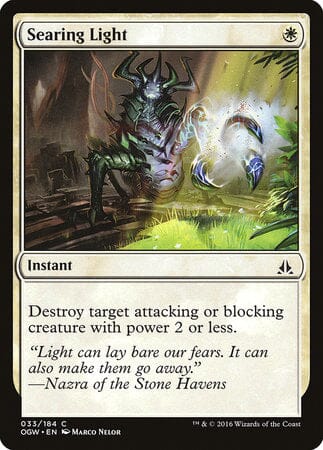 Searing Light [Oath of the Gatewatch] MTG Single Magic: The Gathering  | Multizone: Comics And Games