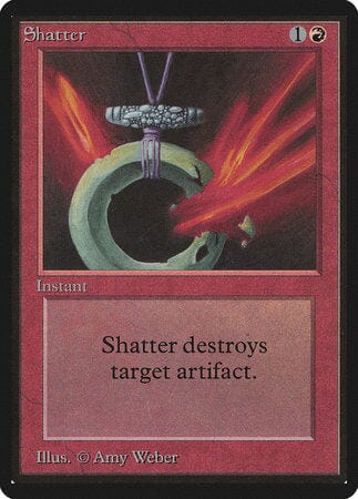 Shatter [Limited Edition Beta] MTG Single Magic: The Gathering  | Multizone: Comics And Games