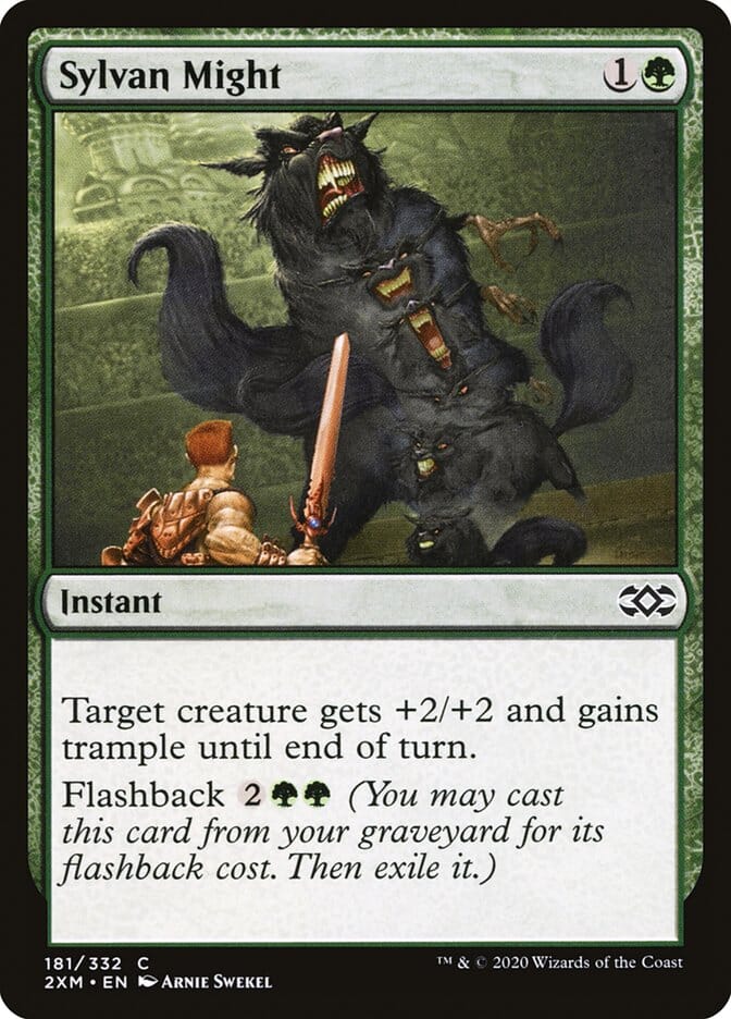 Sylvan Might [Double Masters] MTG Single Magic: The Gathering  | Multizone: Comics And Games