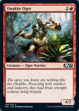 Onakke Ogre [Core Set 2021] MTG Single Magic: The Gathering  | Multizone: Comics And Games