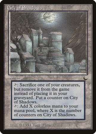 City of Shadows [The Dark] MTG Single Magic: The Gathering  | Multizone: Comics And Games