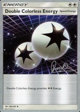 Double Colorless Energy (136/149) (Infinite Force - Diego Cassiraga) [World Championships 2017] Pokemon Single Pokémon  | Multizone: Comics And Games