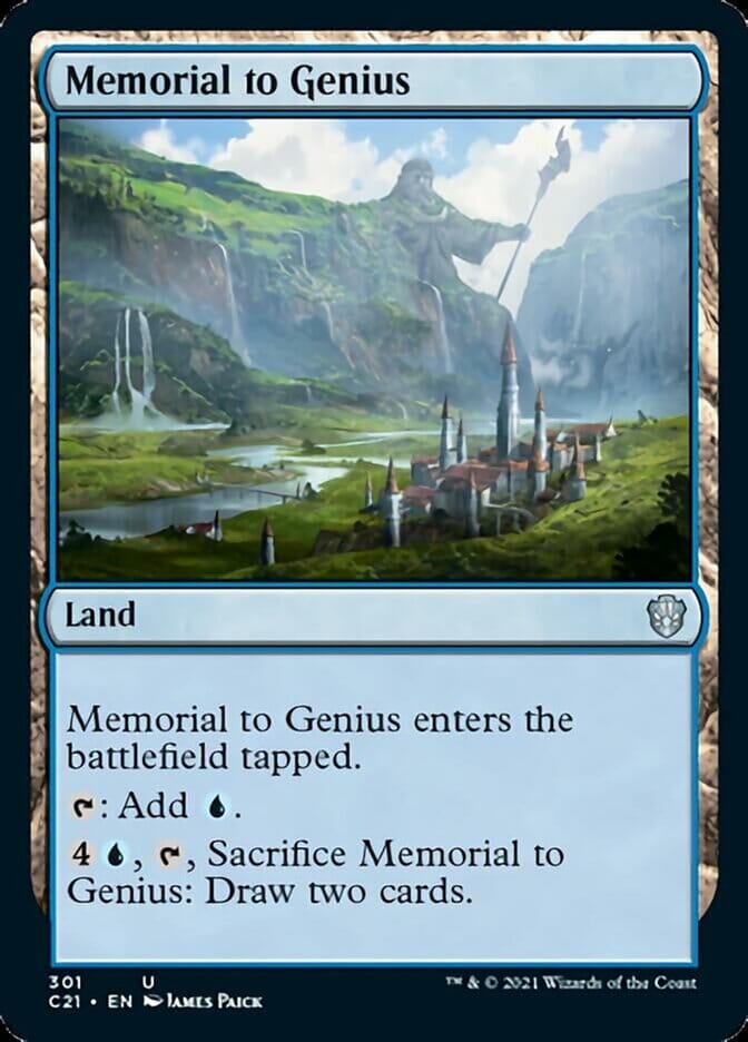 Memorial to Genius [Commander 2021] MTG Single Magic: The Gathering  | Multizone: Comics And Games