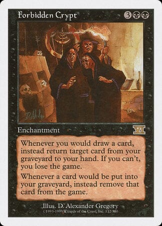 Forbidden Crypt [Classic Sixth Edition] MTG Single Magic: The Gathering  | Multizone: Comics And Games