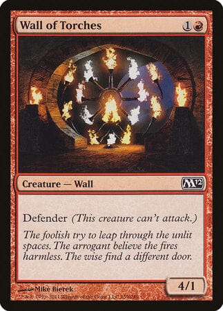 Wall of Torches [Magic 2012] MTG Single Magic: The Gathering  | Multizone: Comics And Games