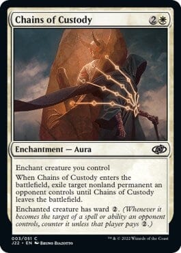 Chains of Custody [Jumpstart 2022] MTG Single Magic: The Gathering  | Multizone: Comics And Games