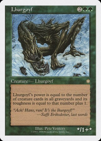 Lhurgoyf [Battle Royale Box Set] MTG Single Magic: The Gathering  | Multizone: Comics And Games