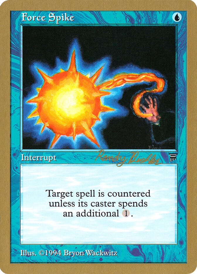 Force Spike (Randy Buehler) [World Championship Decks 1998] MTG Single Magic: The Gathering  | Multizone: Comics And Games
