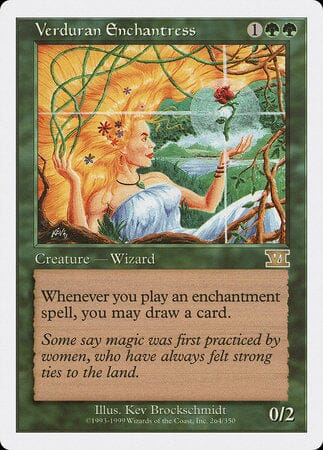 Verduran Enchantress [Classic Sixth Edition] MTG Single Magic: The Gathering  | Multizone: Comics And Games