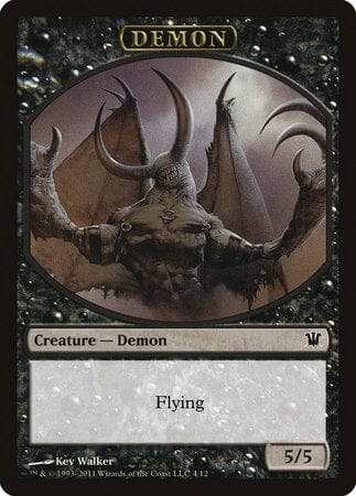 Demon Token [Innistrad Tokens] MTG Single Magic: The Gathering  | Multizone: Comics And Games