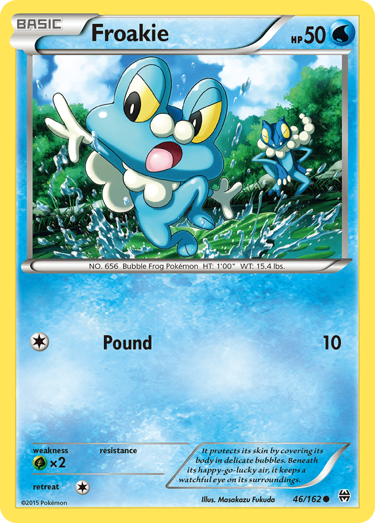 Froakie (46/162) [XY: BREAKthrough] Pokemon Single Pokémon  | Multizone: Comics And Games