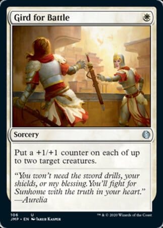 Gird for Battle [Jumpstart] MTG Single Magic: The Gathering  | Multizone: Comics And Games