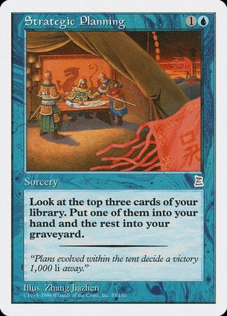 Strategic Planning [Portal Three Kingdoms] MTG Single Magic: The Gathering  | Multizone: Comics And Games