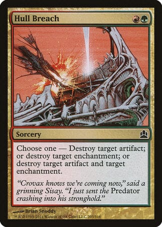 Hull Breach [Commander 2011] MTG Single Magic: The Gathering  | Multizone: Comics And Games