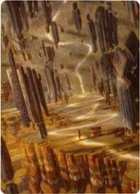 Brightclimb Pathway Art Card [Zendikar Rising Art Series] MTG Single Magic: The Gathering  | Multizone: Comics And Games
