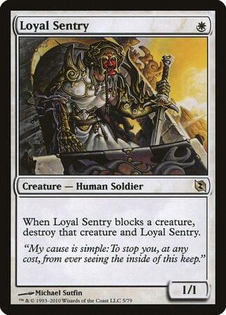 Loyal Sentry [Duel Decks: Elspeth vs. Tezzeret] MTG Single Magic: The Gathering  | Multizone: Comics And Games