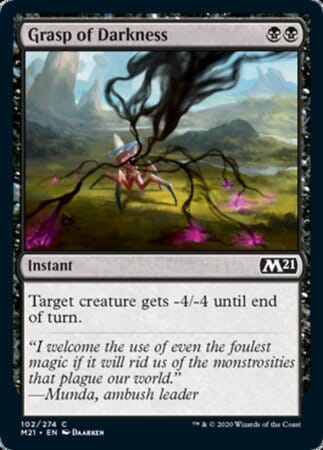 Grasp of Darkness [Core Set 2021] MTG Single Magic: The Gathering  | Multizone: Comics And Games