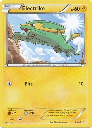Electrike (11/30) [XY: Trainer Kit 3 - Pikachu Libre] Pokemon Single Pokémon  | Multizone: Comics And Games
