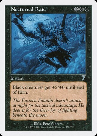 Nocturnal Raid [Seventh Edition] MTG Single Magic: The Gathering  | Multizone: Comics And Games