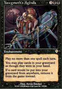 Yawgmoth's Agenda [Invasion] MTG Single Magic: The Gathering  | Multizone: Comics And Games