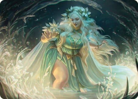 Goldberry, River-Daughter Art Card [The Lord of the Rings: Tales of Middle-earth Art Series] MTG Single Magic: The Gathering  | Multizone: Comics And Games