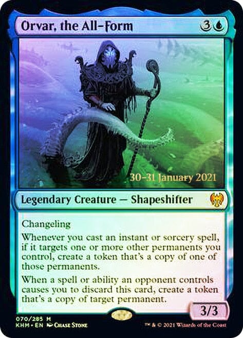 Orvar, the All-Form [Kaldheim Prerelease Promos] MTG Single Magic: The Gathering  | Multizone: Comics And Games