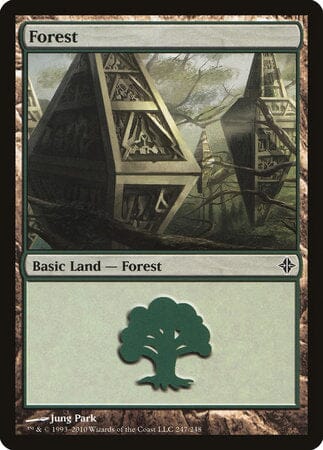 Forest (247) [Rise of the Eldrazi] MTG Single Magic: The Gathering  | Multizone: Comics And Games