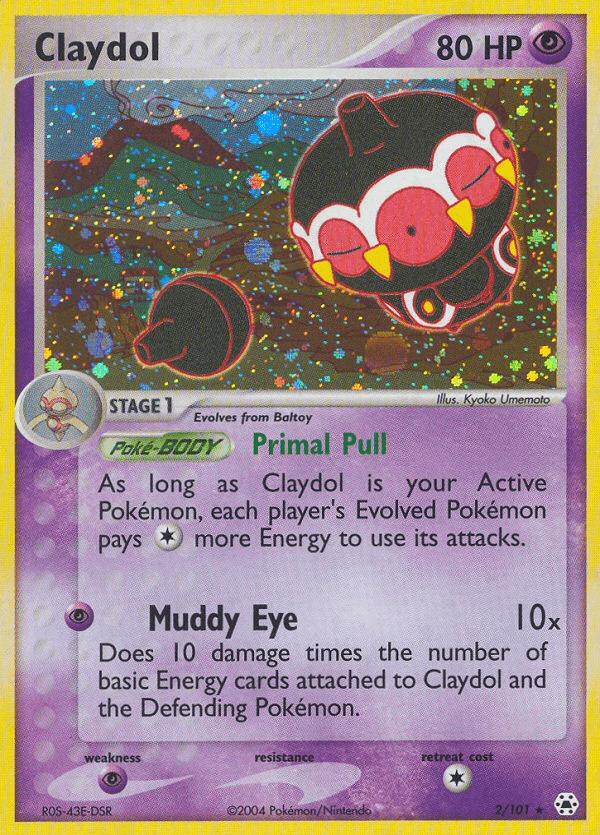 Claydol (2/101) [EX: Hidden Legends] Pokemon Single Pokémon  | Multizone: Comics And Games