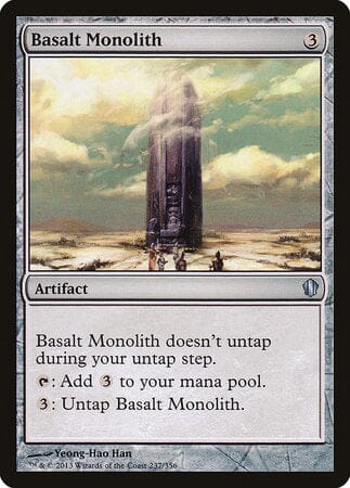 Basalt Monolith [Commander 2013] MTG Single Magic: The Gathering  | Multizone: Comics And Games