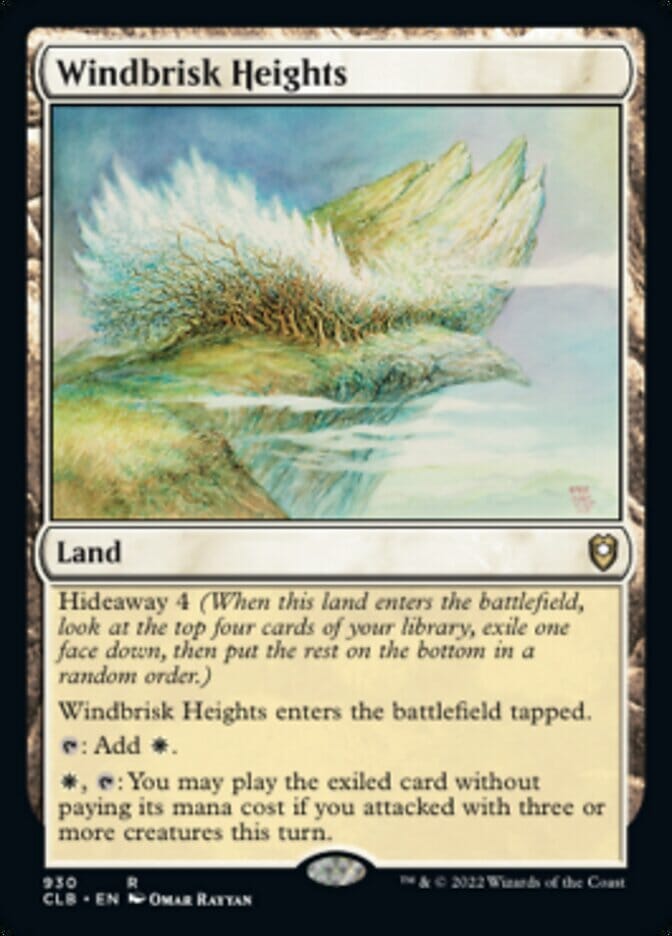 Windbrisk Heights [Commander Legends: Battle for Baldur's Gate] MTG Single Magic: The Gathering  | Multizone: Comics And Games