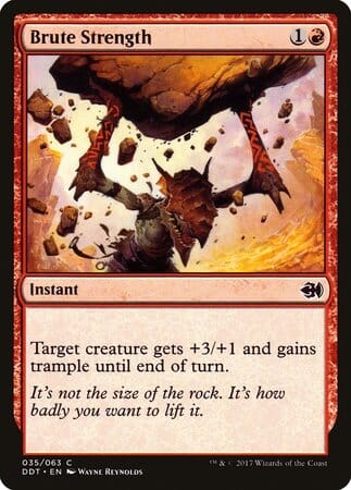 Brute Strength [Duel Decks: Merfolk vs. Goblins] MTG Single Magic: The Gathering  | Multizone: Comics And Games