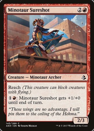 Minotaur Sureshot [Amonkhet] MTG Single Magic: The Gathering  | Multizone: Comics And Games