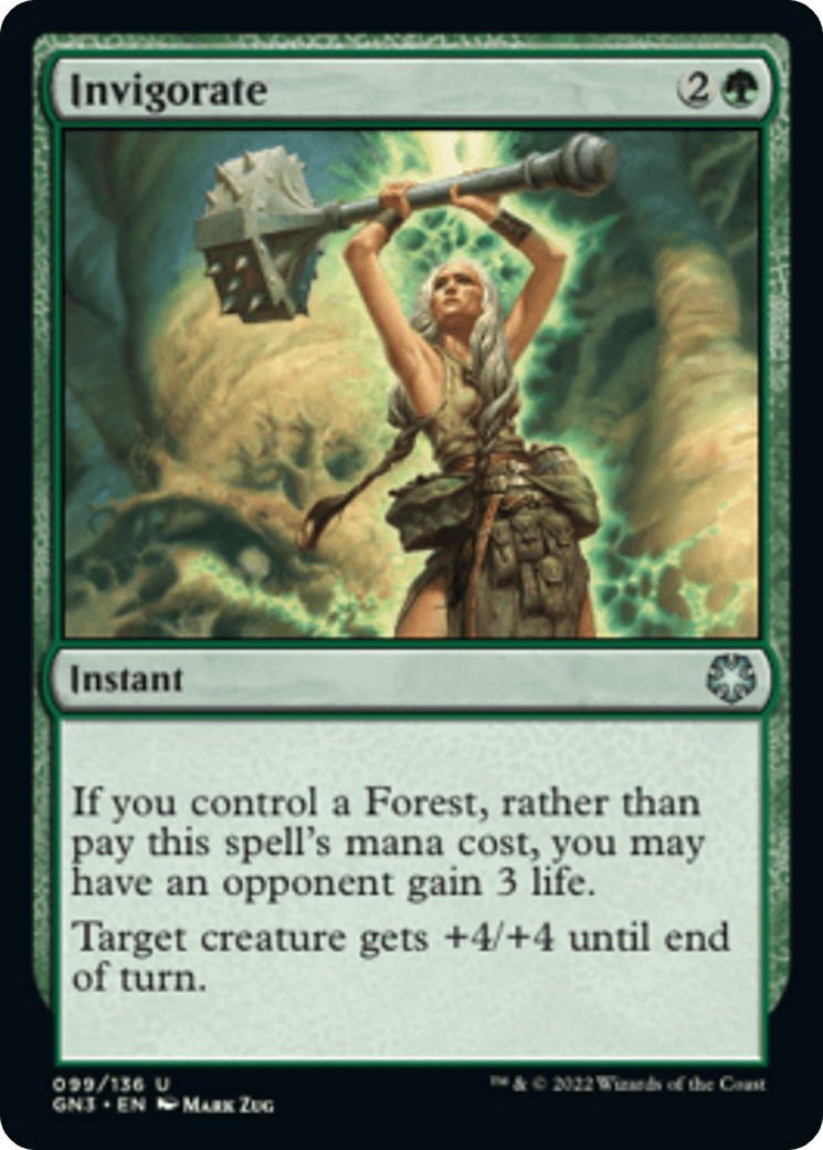 Invigorate [Game Night: Free-for-All] MTG Single Magic: The Gathering  | Multizone: Comics And Games