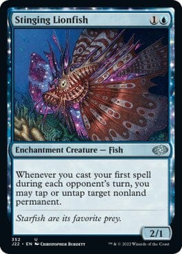 Stinging Lionfish [Jumpstart 2022] MTG Single Magic: The Gathering  | Multizone: Comics And Games
