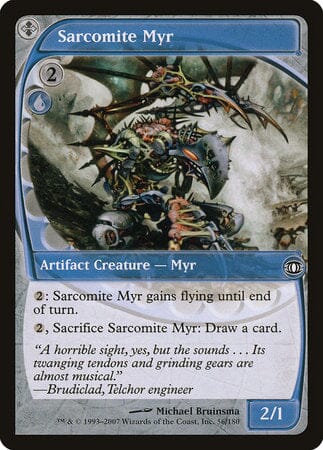 Sarcomite Myr [Future Sight] MTG Single Magic: The Gathering  | Multizone: Comics And Games