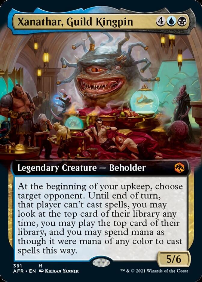 Xanathar, Guild Kingpin (Extended) [Dungeons & Dragons: Adventures in the Forgotten Realms] MTG Single Magic: The Gathering  | Multizone: Comics And Games
