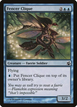 Fencer Clique [Morningtide] MTG Single Magic: The Gathering  | Multizone: Comics And Games