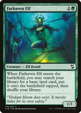 Farhaven Elf [Commander 2018] MTG Single Magic: The Gathering  | Multizone: Comics And Games
