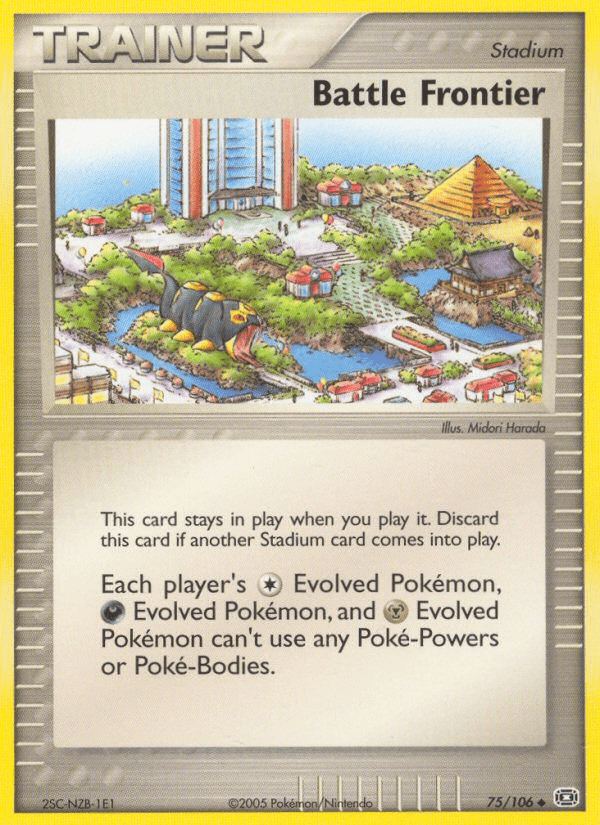 Battle Frontier (75/106) [EX: Emerald] Pokemon Single Pokémon  | Multizone: Comics And Games