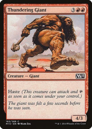 Thundering Giant [Magic 2015] MTG Single Magic: The Gathering  | Multizone: Comics And Games