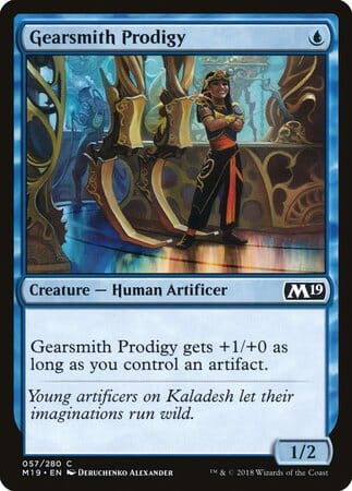 Gearsmith Prodigy [Core Set 2019] MTG Single Magic: The Gathering  | Multizone: Comics And Games