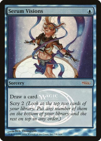 Serum Visions [Arena League 2004] MTG Single Magic: The Gathering  | Multizone: Comics And Games