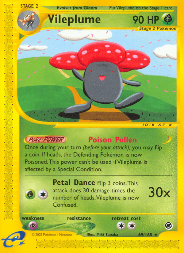 Vileplume (69/165) [Expedition: Base Set] Pokemon Single Pokémon  | Multizone: Comics And Games