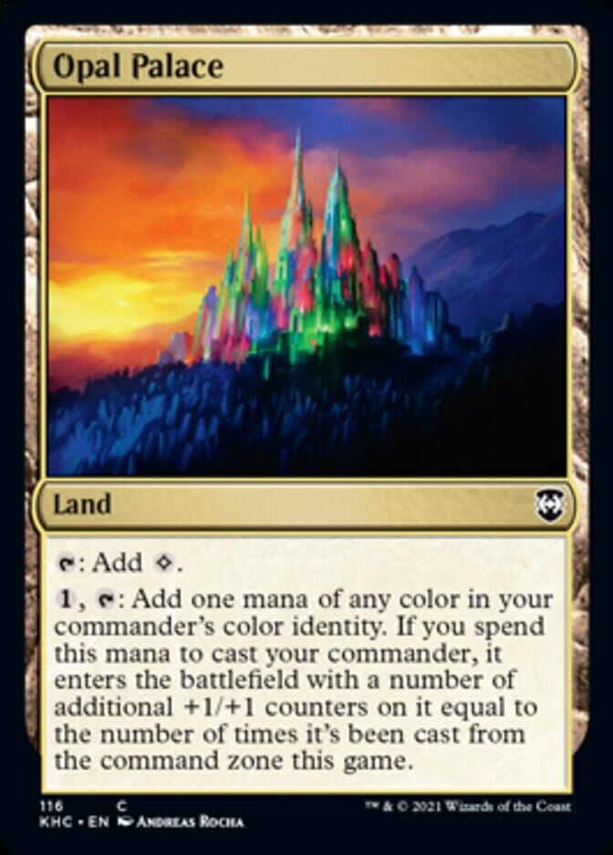 Opal Palace [Kaldheim Commander] MTG Single Magic: The Gathering  | Multizone: Comics And Games