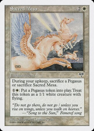 Sacred Mesa [Anthologies] MTG Single Magic: The Gathering  | Multizone: Comics And Games