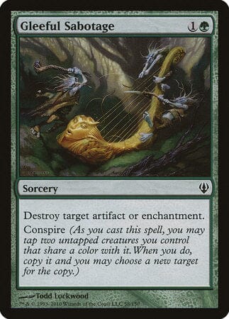 Gleeful Sabotage [Archenemy] MTG Single Magic: The Gathering  | Multizone: Comics And Games